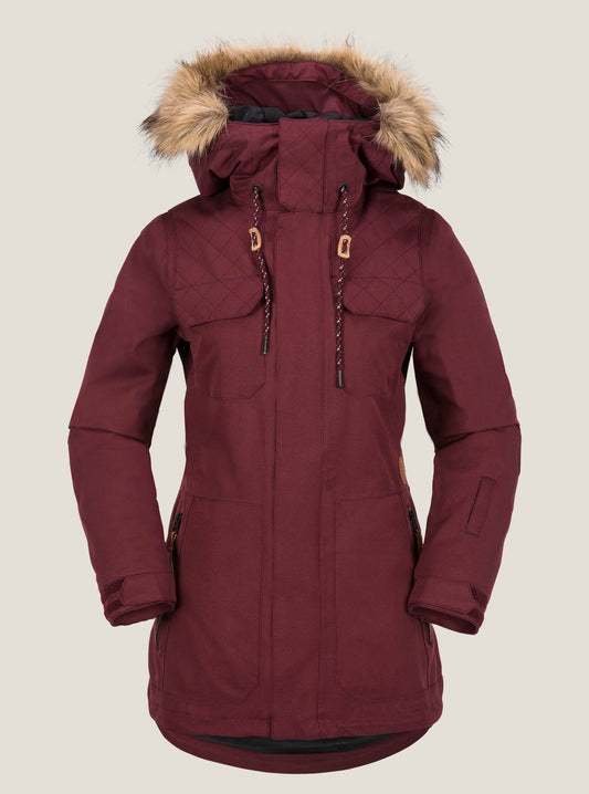 Shadow Insulated Jacket - Black Red