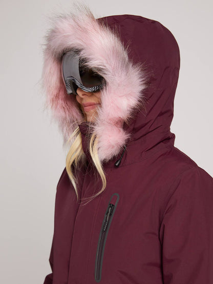 Eva Insulated GORE-TEX Jacket - Merlot