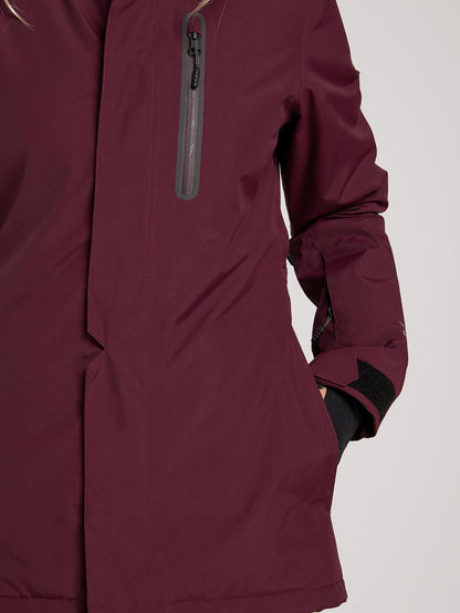 Eva Insulated GORE-TEX Jacket - Merlot