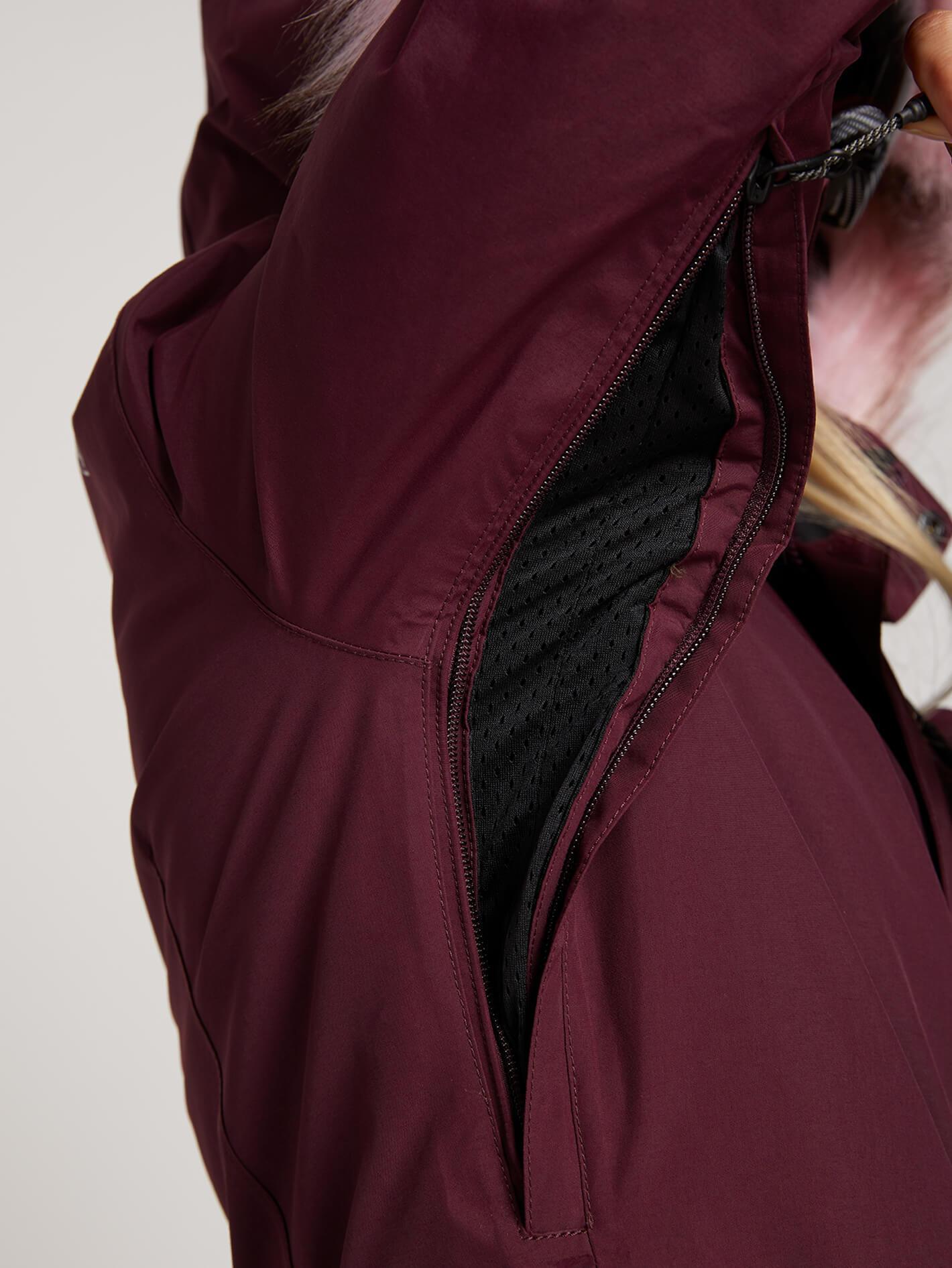 Eva Insulated GORE-TEX Jacket - Merlot