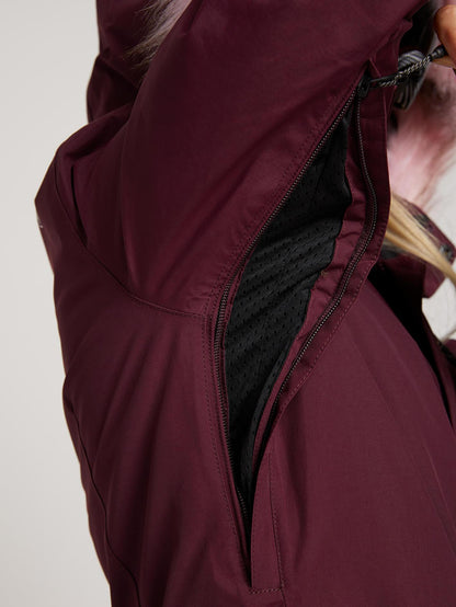Eva Insulated GORE-TEX Jacket - Merlot
