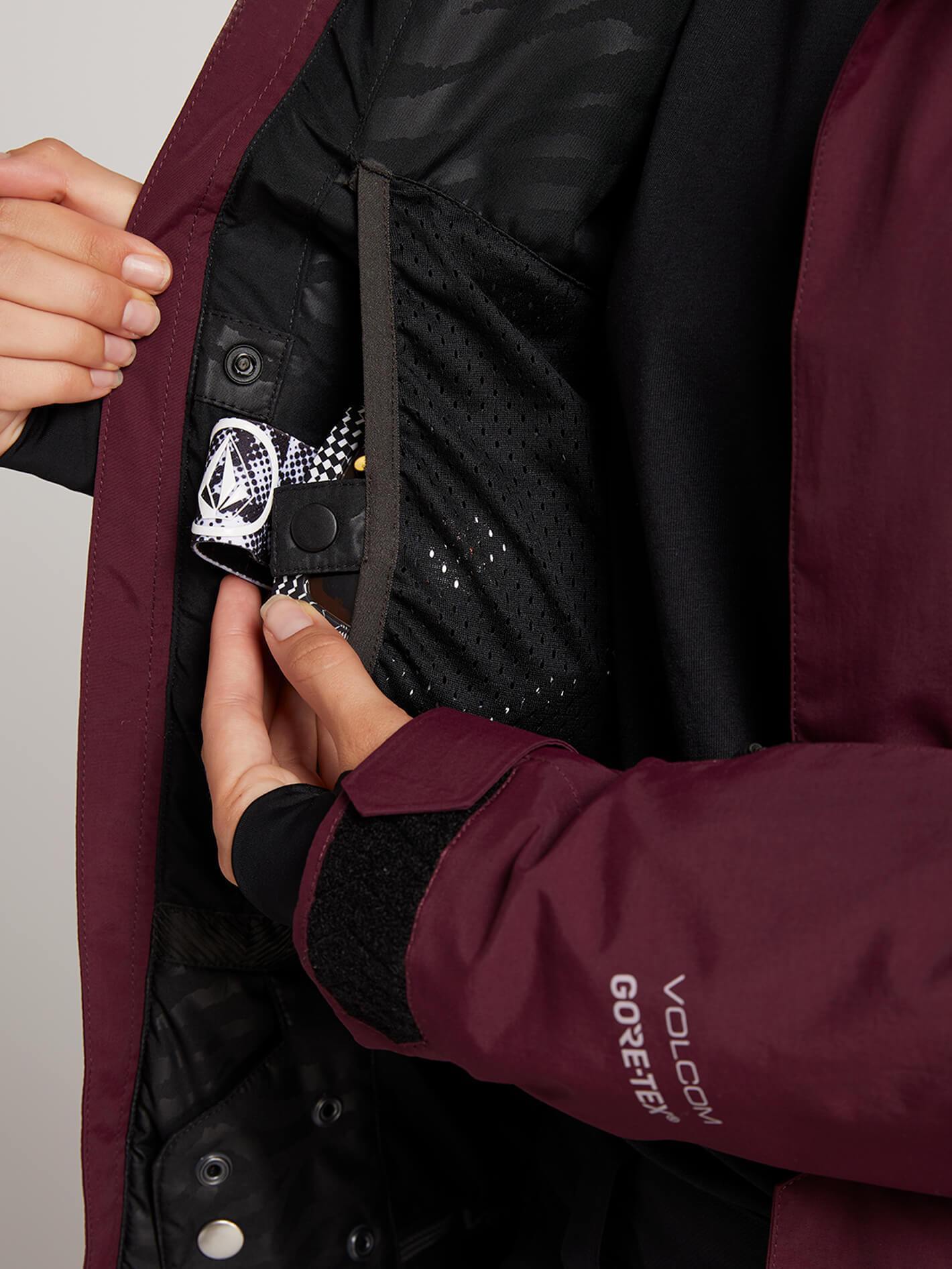 Eva Insulated GORE-TEX Jacket - Merlot