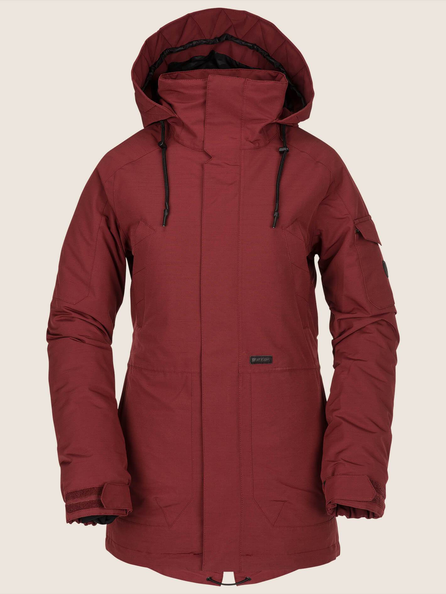 Shrine Insulated Jacket - Burnt Red