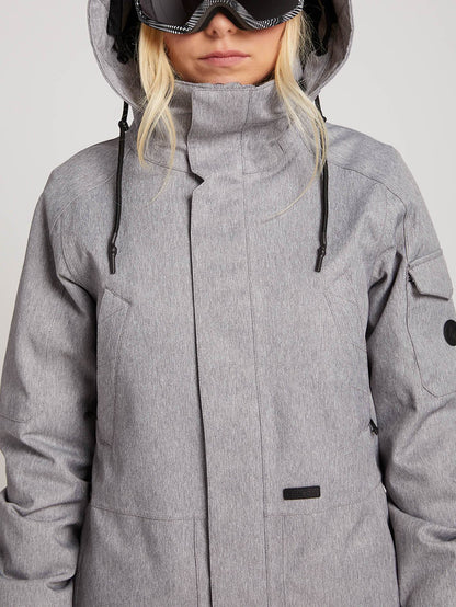Shrine Insulated Jacket - Heather Grey