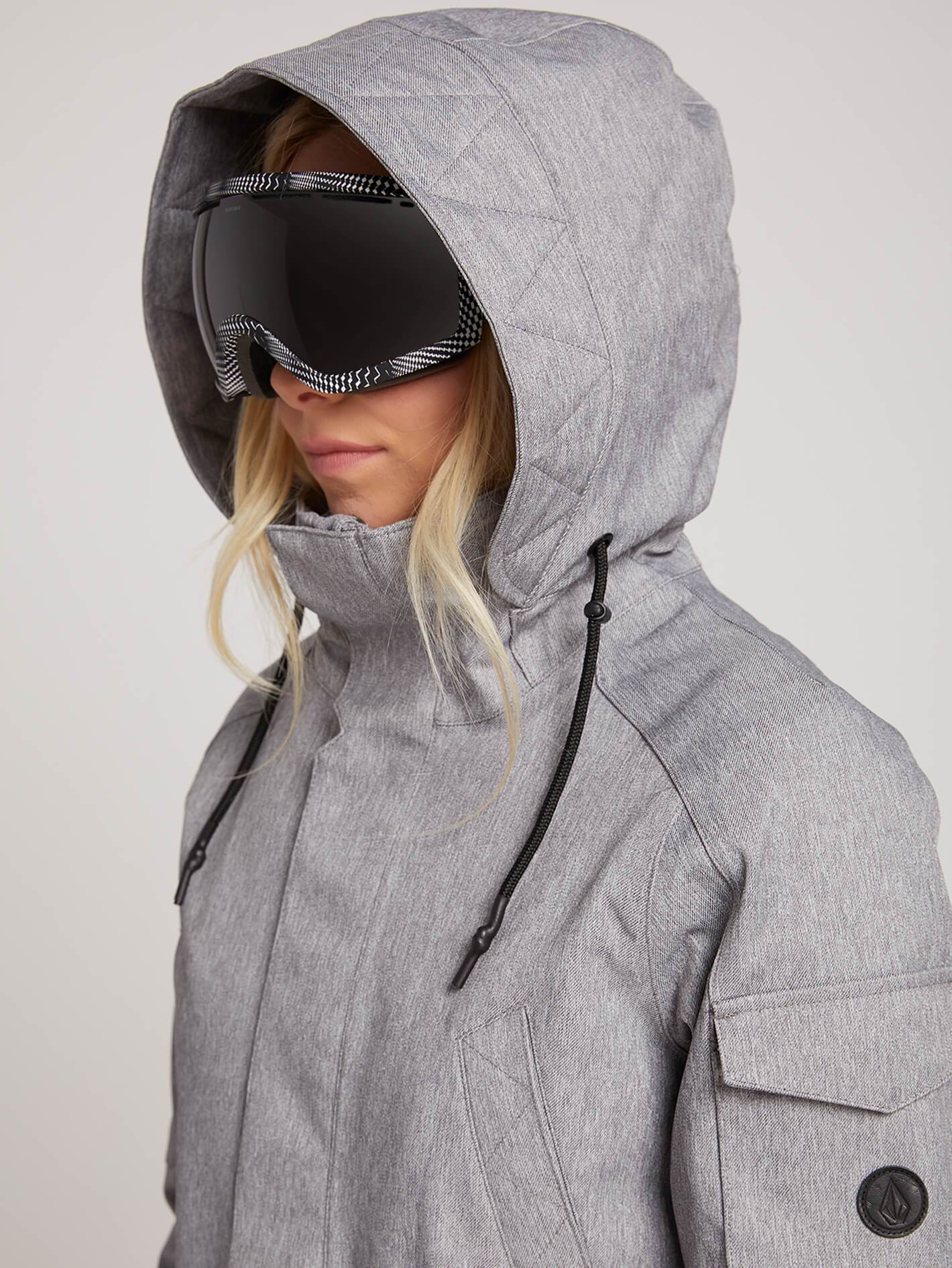 Shrine Insulated Jacket - Heather Grey