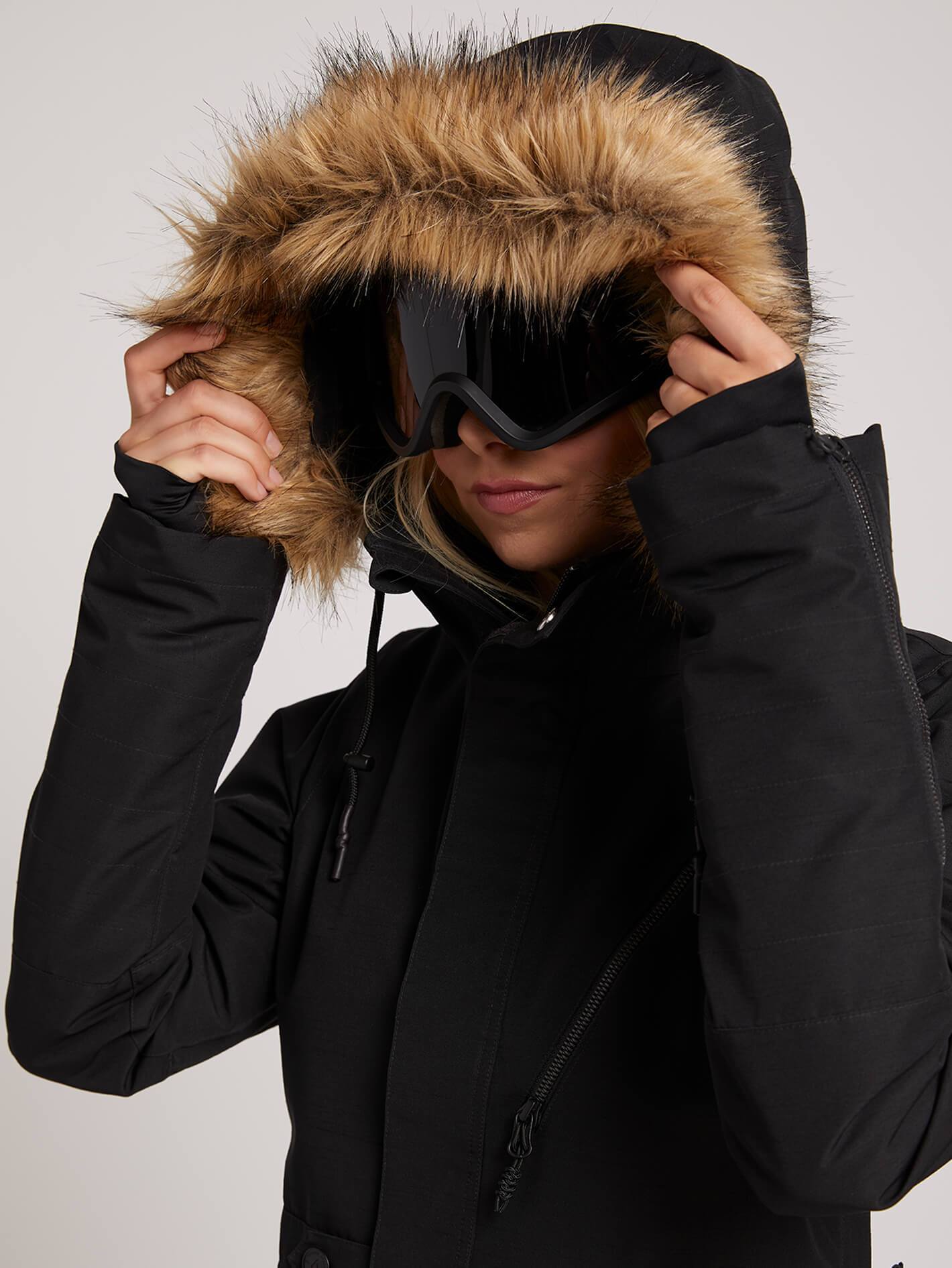 Fawn Insulated Jacket - Black