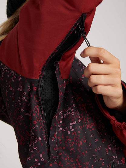 Meadow Insulated Jacket - Black Floral Print