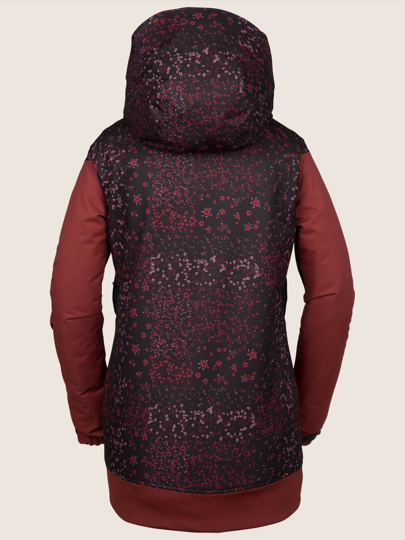 Meadow Insulated Jacket - Black Floral Print