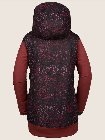 Meadow Insulated Jacket - Black Floral Print