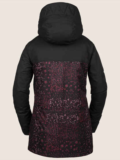 Vault 3-In-1 Jacket - Black Floral Print