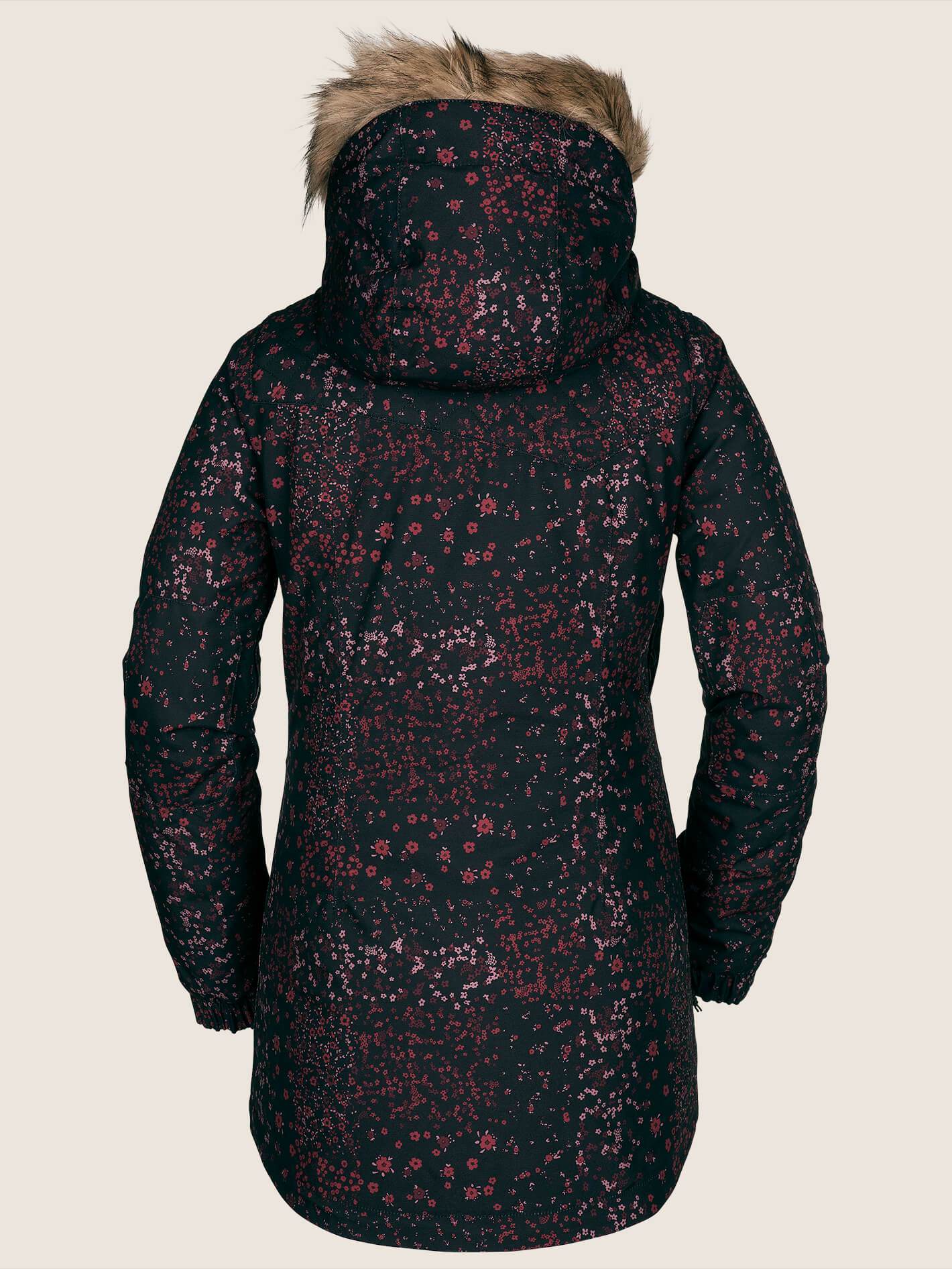 Shadow Insulated Jacket - Black Floral Print