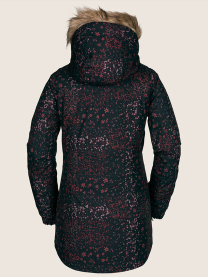 Shadow Insulated Jacket - Black Floral Print