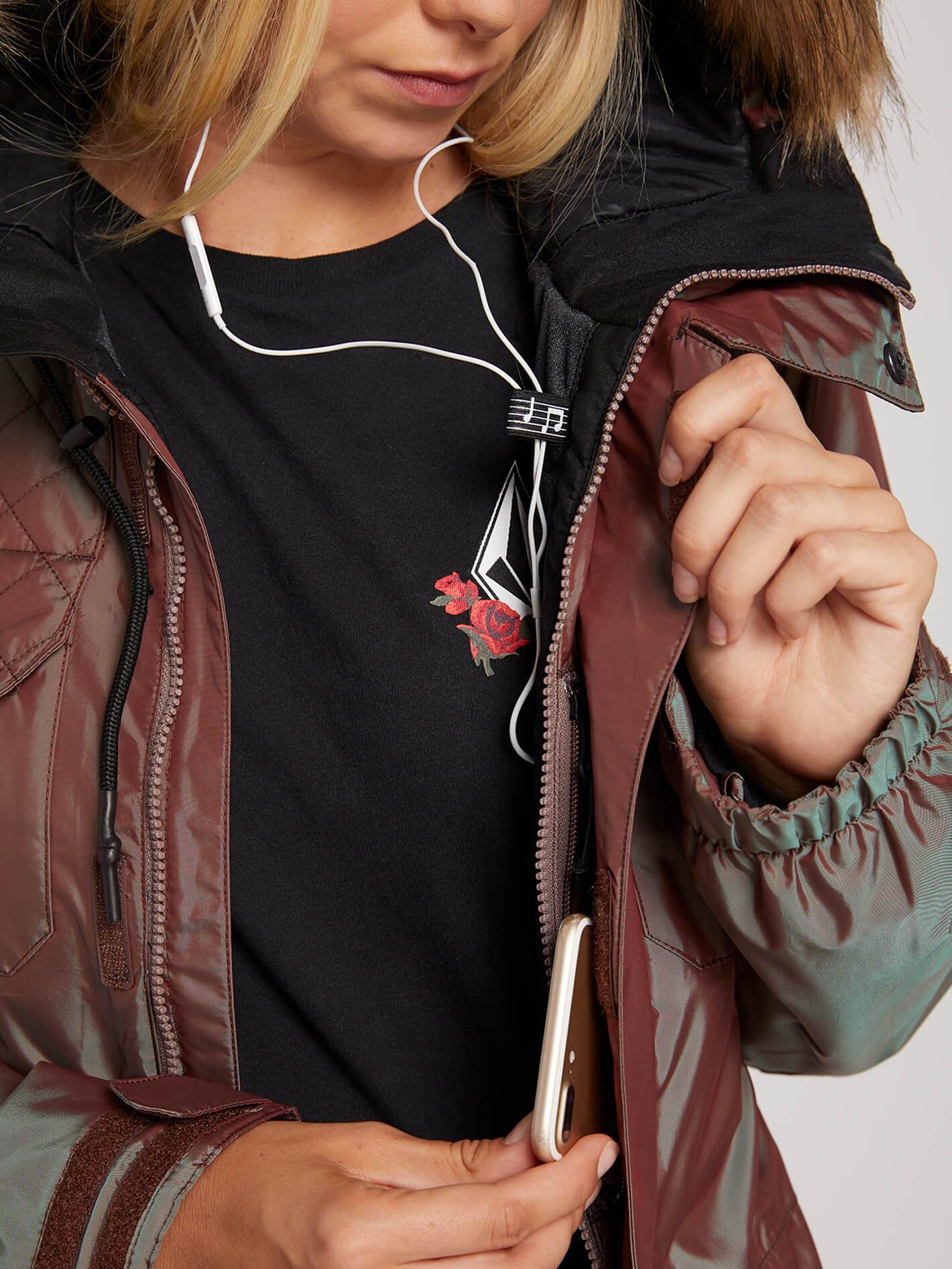 Shadow Insulated Jacket - Iridescent Magenta