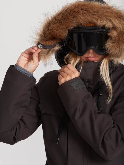 Womens Shadow Insulated Jacket - Merlot