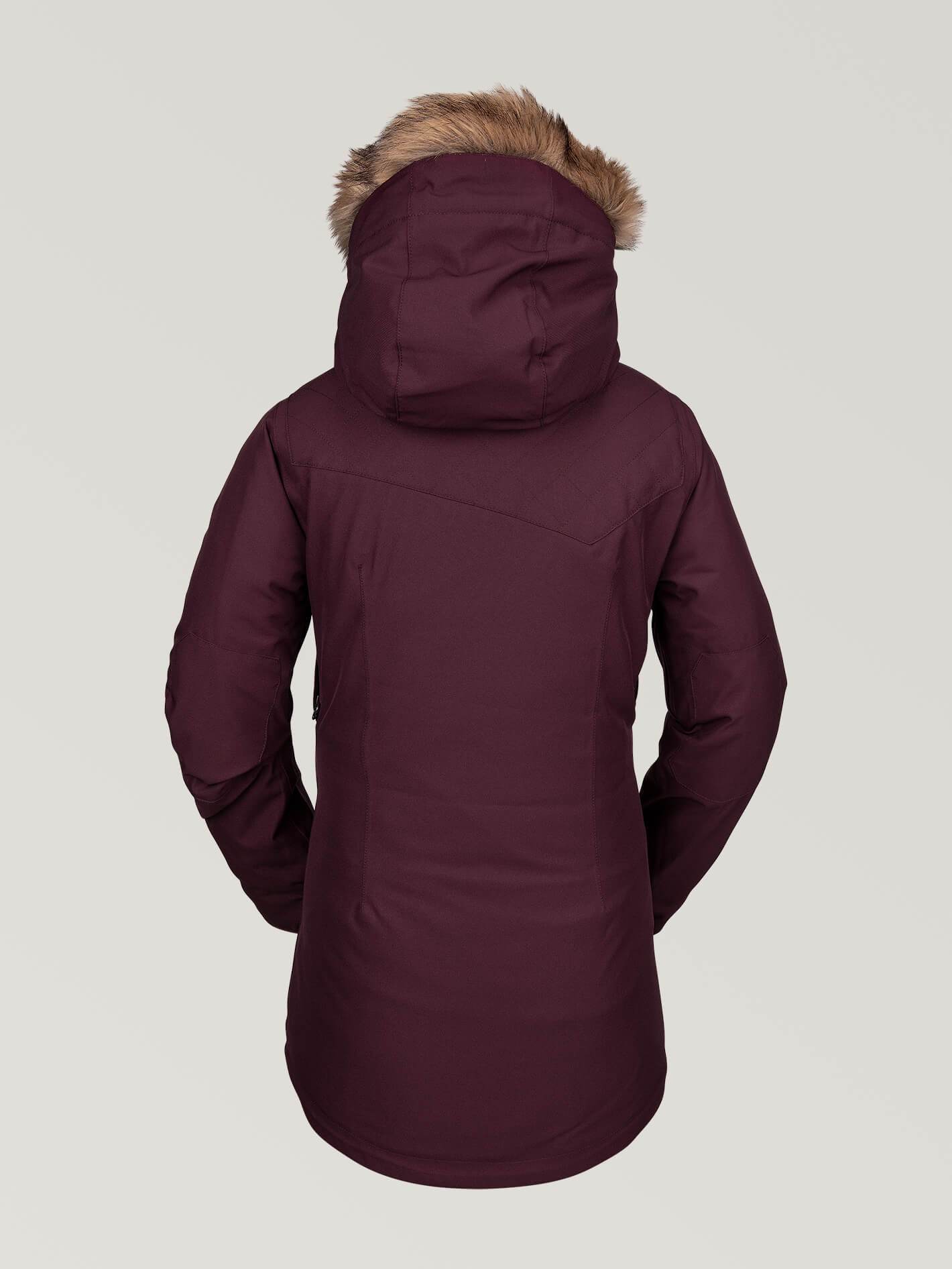 Womens Shadow Insulated Jacket - Merlot