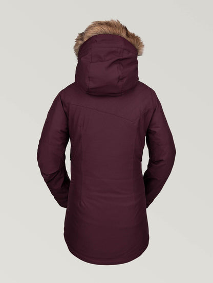 Womens Shadow Insulated Jacket - Merlot