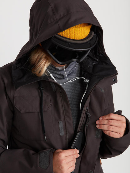 Womens Shadow Insulated Jacket - Vintage Black