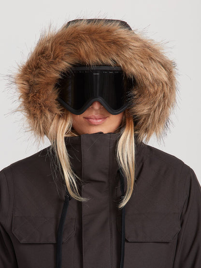 Womens Shadow Insulated Jacket - Vintage Black