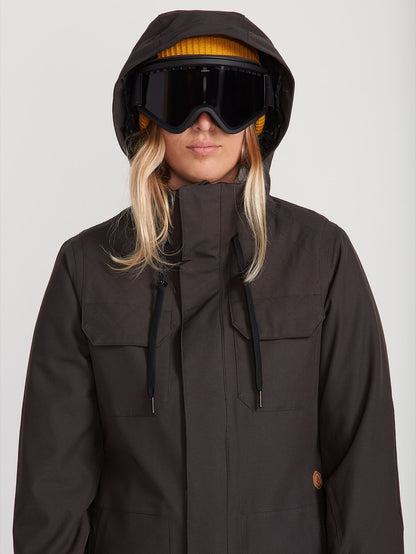 Womens Shadow Insulated Jacket - Vintage Black