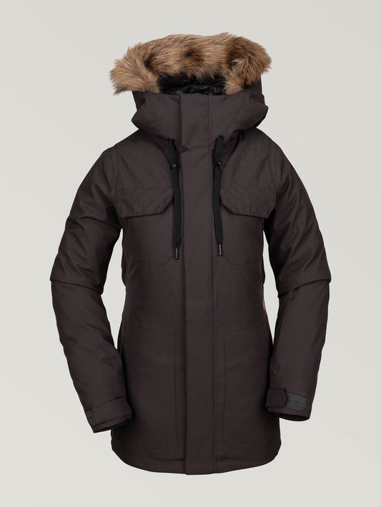 Womens Shadow Insulated Jacket - Vintage Black