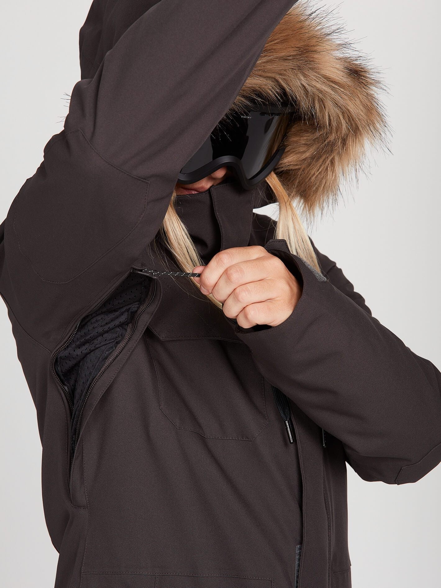 Womens Shadow Insulated Jacket - Washed Blue