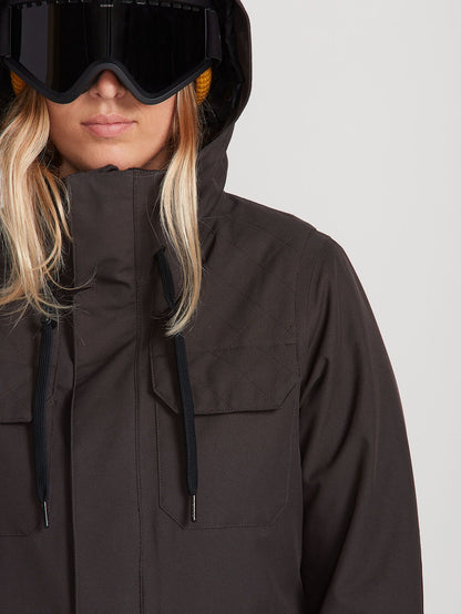 Womens Shadow Insulated Jacket - Washed Blue
