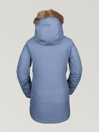 Womens Shadow Insulated Jacket - Washed Blue