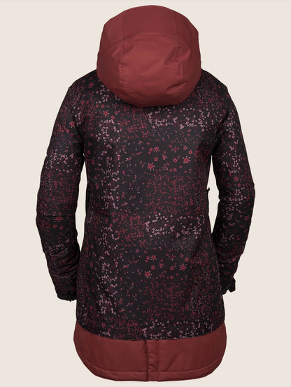 Westland Insulated Jacket - Black Floral Print
