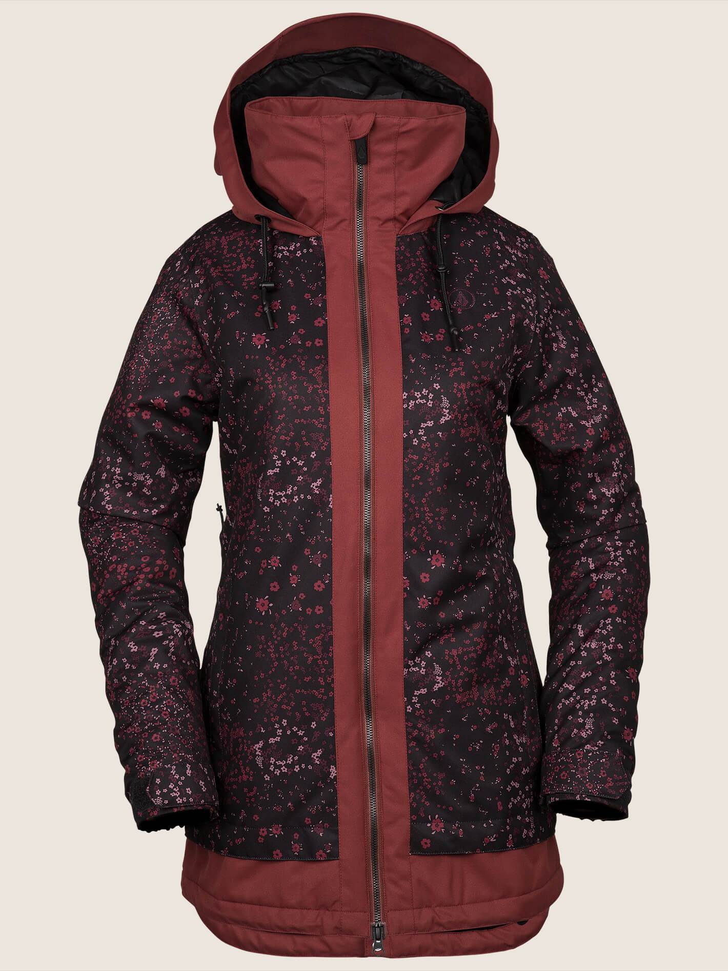 Westland Insulated Jacket - Black Floral Print