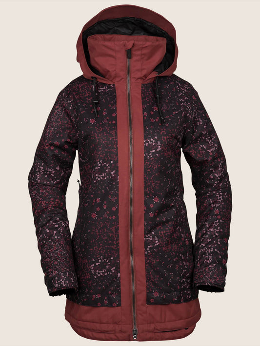 Westland Insulated Jacket - Black Floral Print