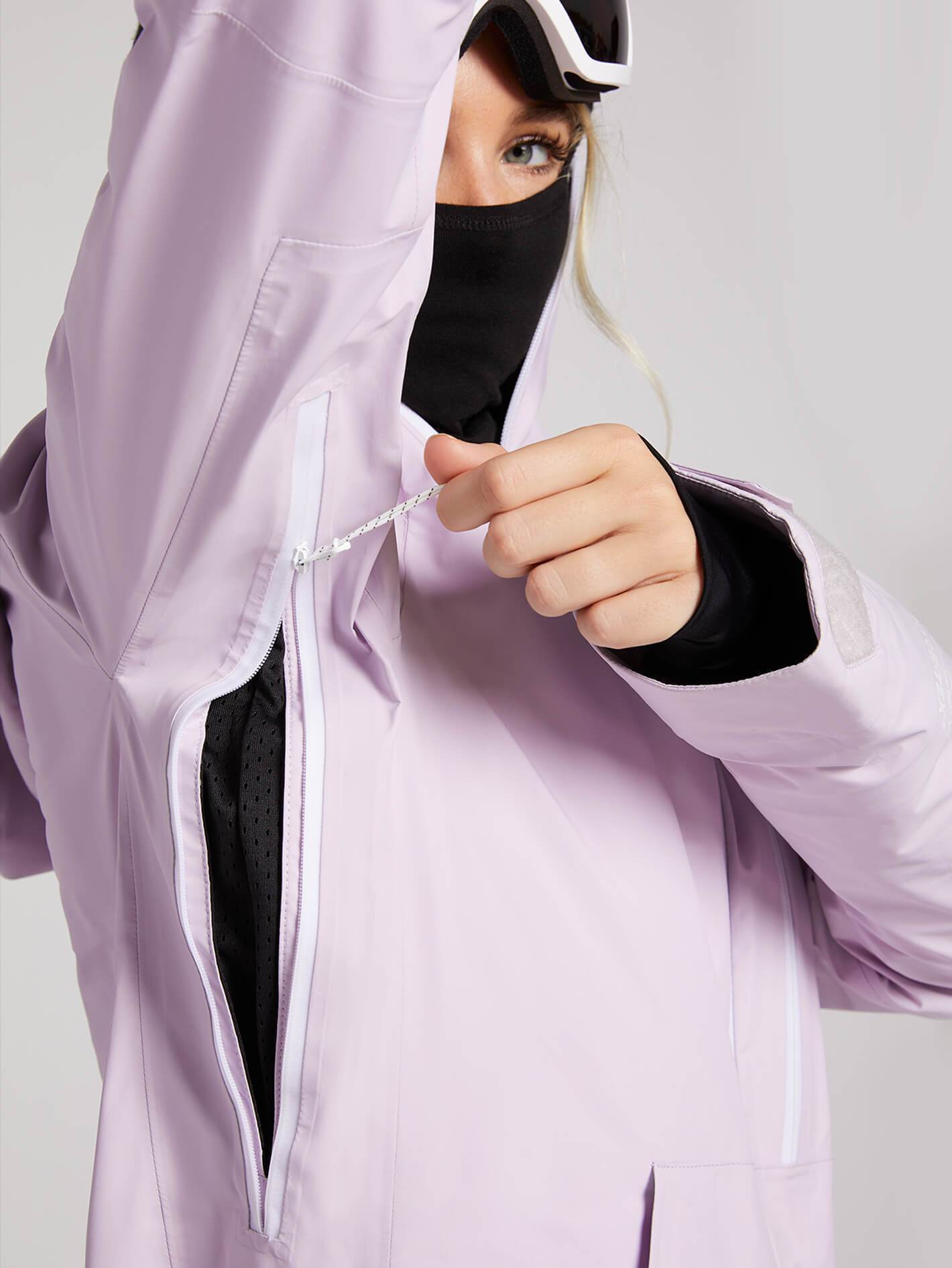 Womens Nya Tds Gore-Tex Jacket - Violet Ice