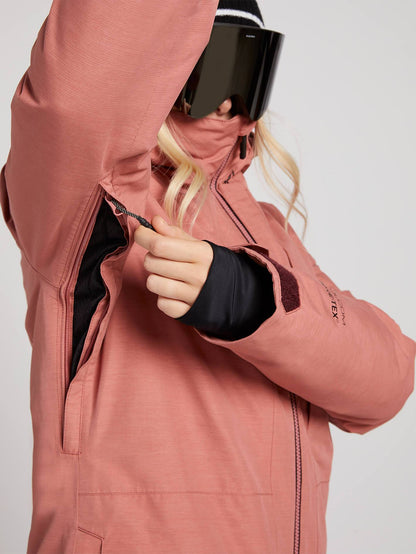 Womens Iris 3-In-1 Gore-Tex Jacket - Mauve