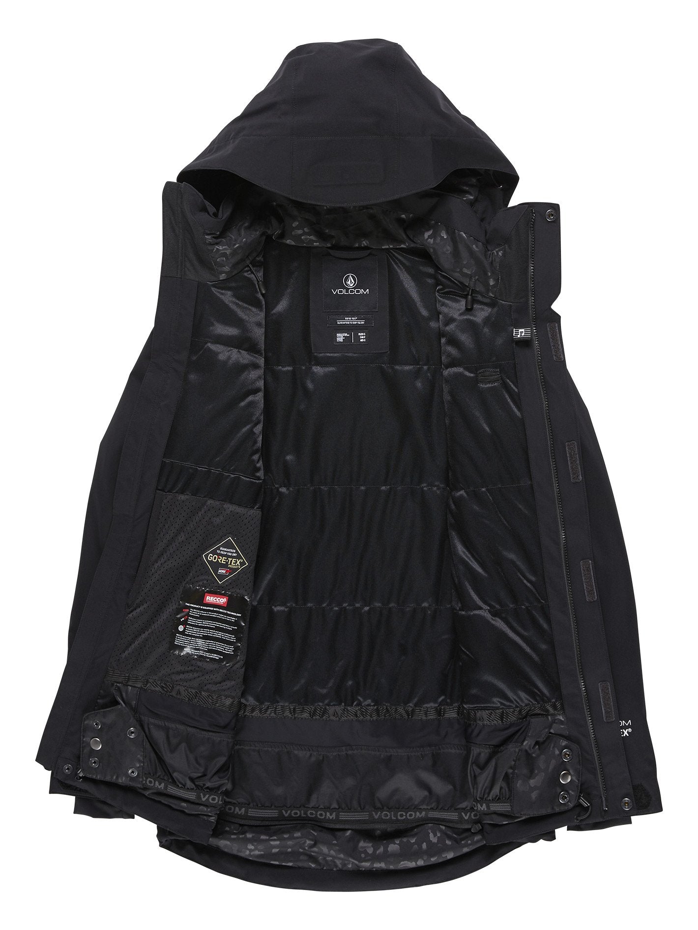 Womens 3D Stretch Gore-Tex Jacket - Black