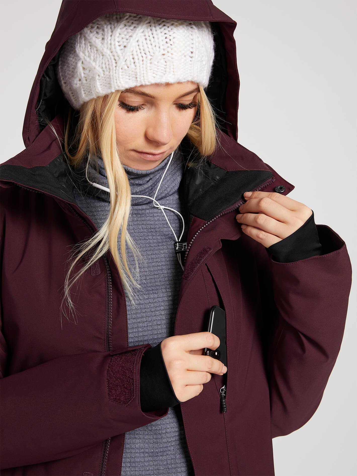 Womens 3D Stretch Gore-Tex Jacket - Black