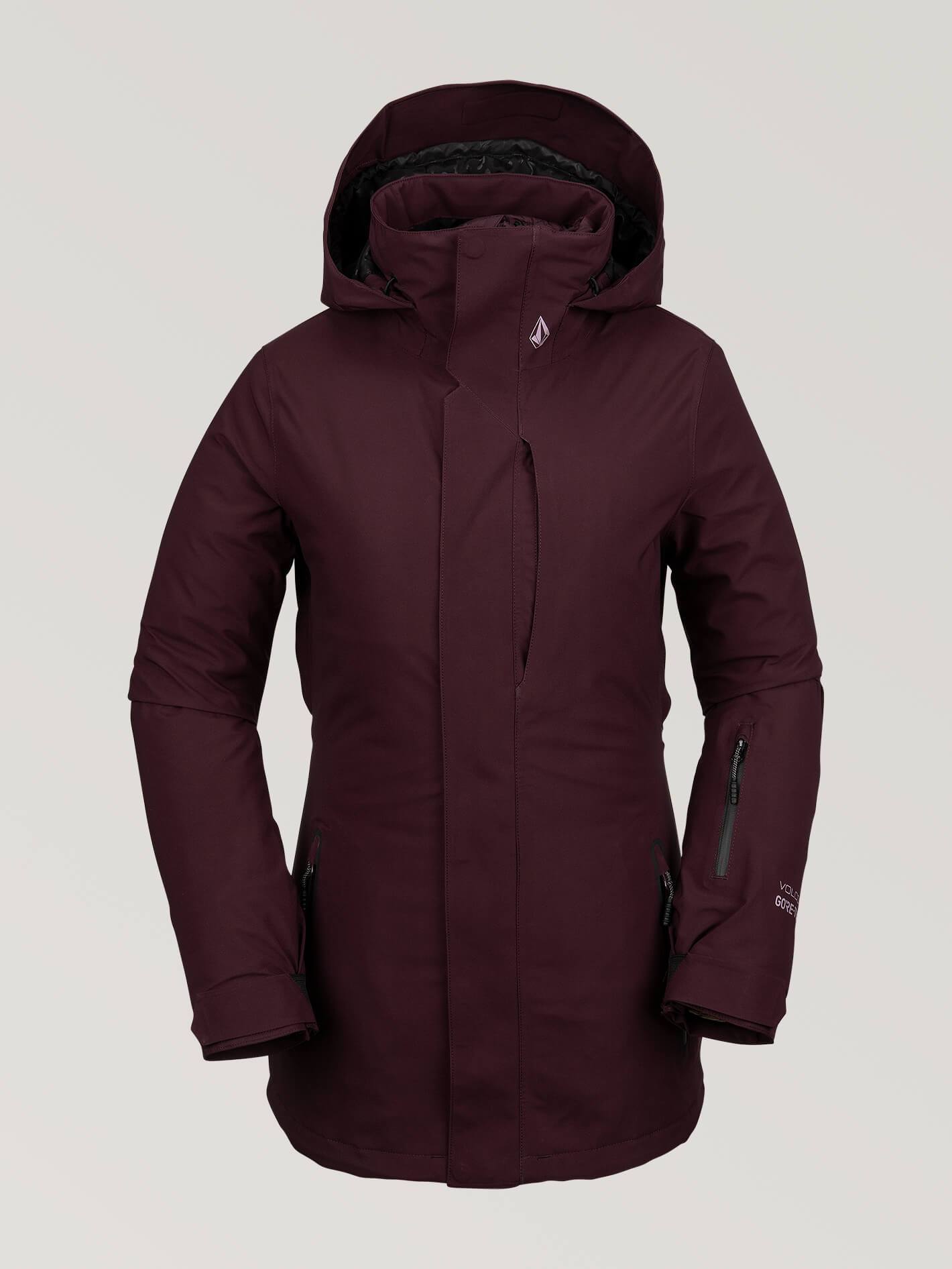 Womens 3D Stretch Gore-Tex Jacket - Merlot