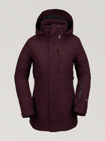 Womens 3D Stretch Gore-Tex Jacket - Merlot