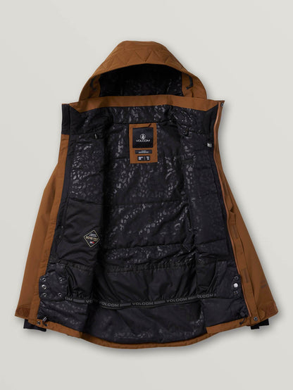 Womens Eva Insulated Gore-Tex Jacket - Copper
