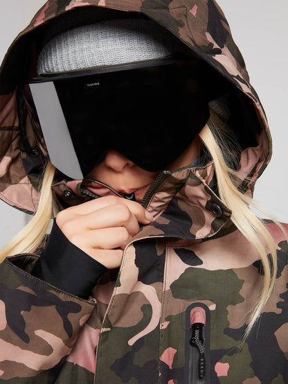 Womens Eva Insulated Gore-Tex Jacket - Copper