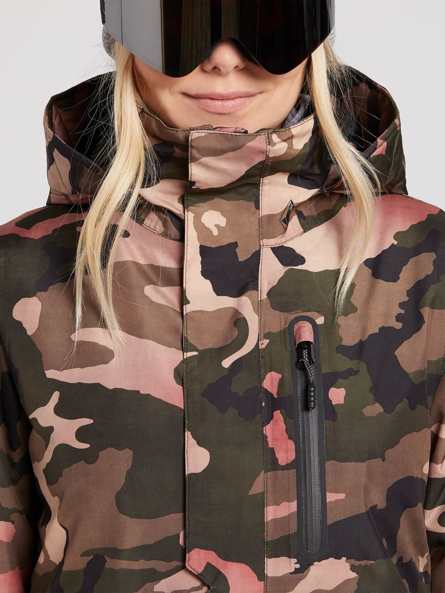 Womens Eva Insulated Gore-Tex Jacket - Copper