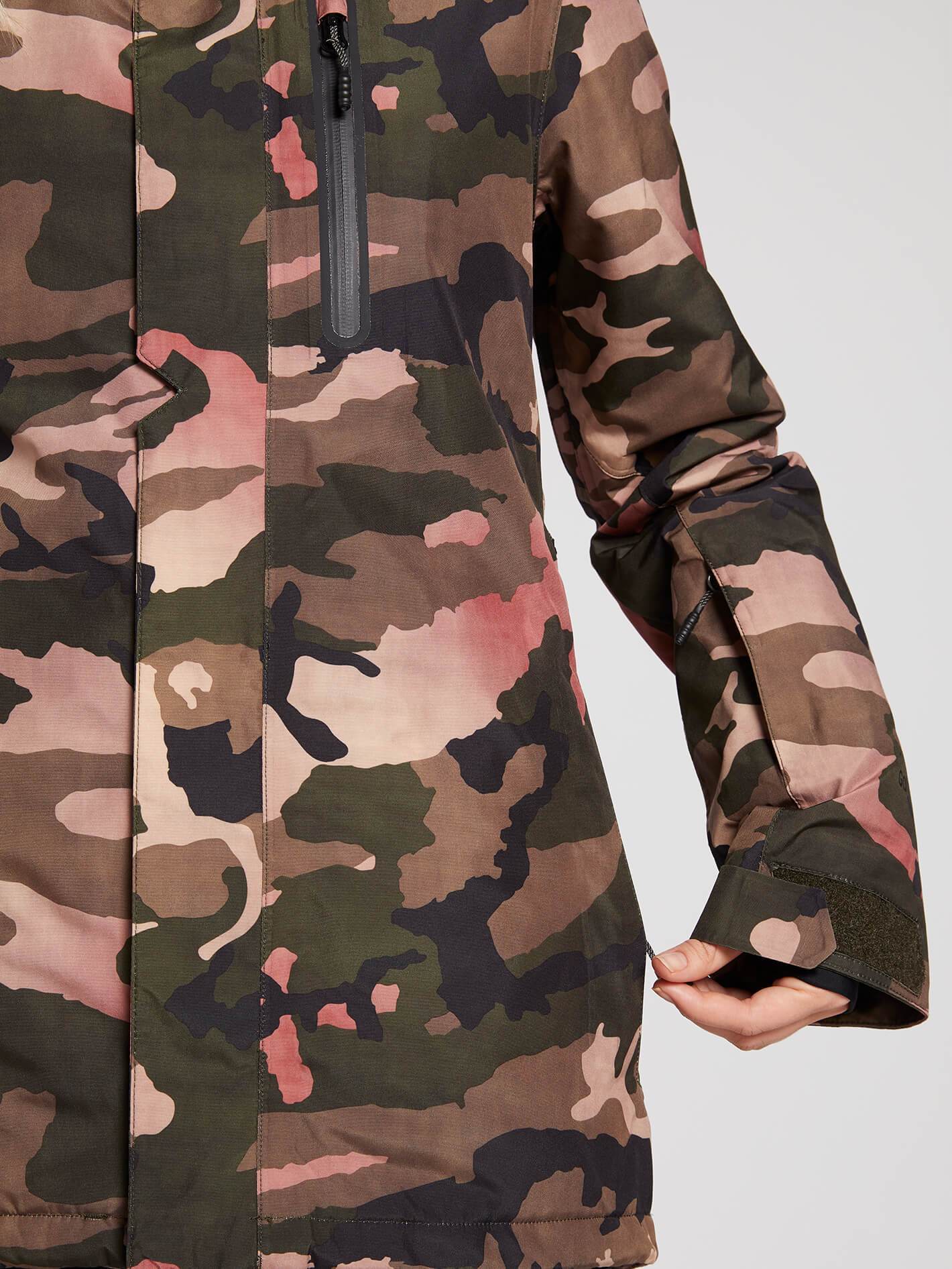 Womens Eva Insulated Gore-Tex Jacket - Copper