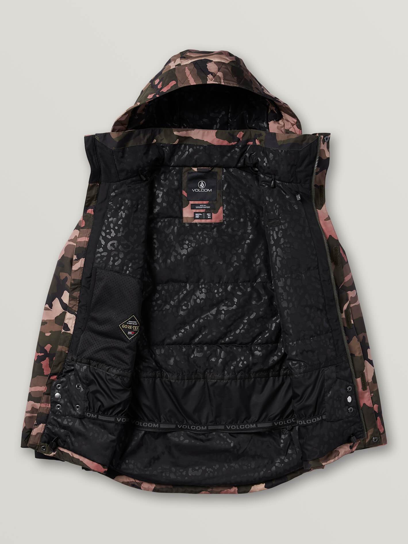 Womens Eva Insulated Gore-Tex Jacket - Faded Army
