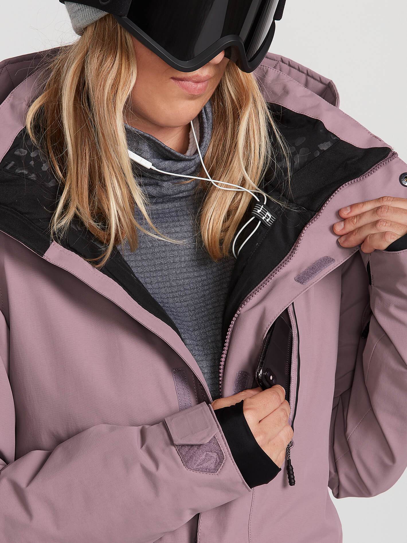 Womens Eva Insulated Gore-Tex Jacket - Purple Haze