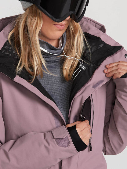 Womens Eva Insulated Gore-Tex Jacket - Purple Haze