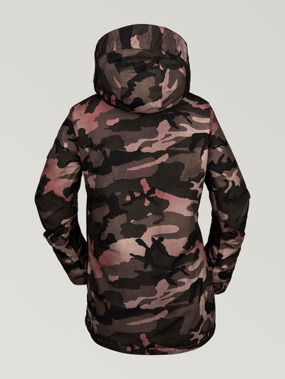 Womens Fern Insulated Gore-Tex Pullover - Faded Army