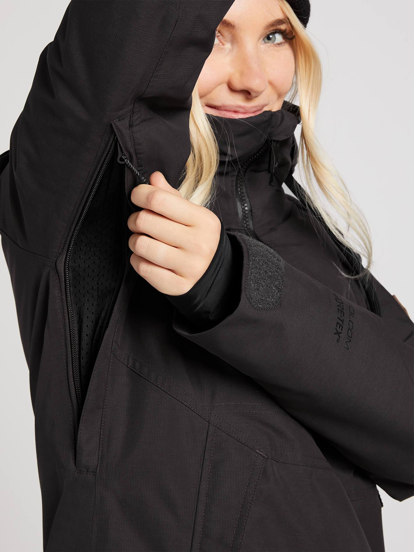 Womens Fern Insulated Gore-Tex Pullover - Mauve