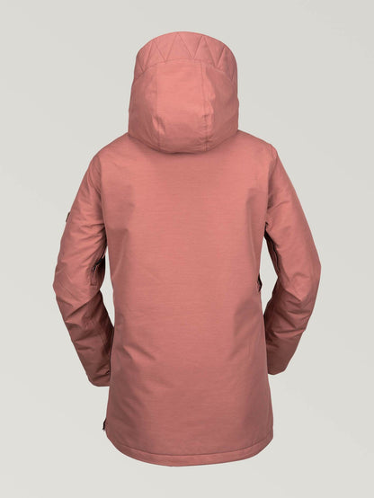 Womens Fern Insulated Gore-Tex Pullover - Mauve