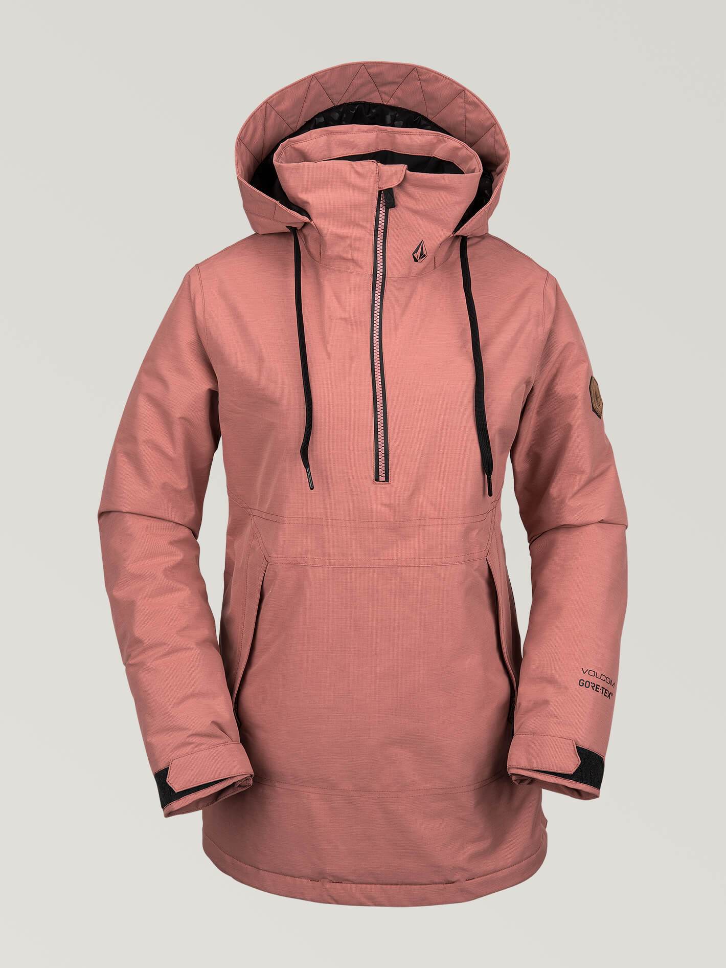 Womens Fern Insulated Gore-Tex Pullover - Mauve
