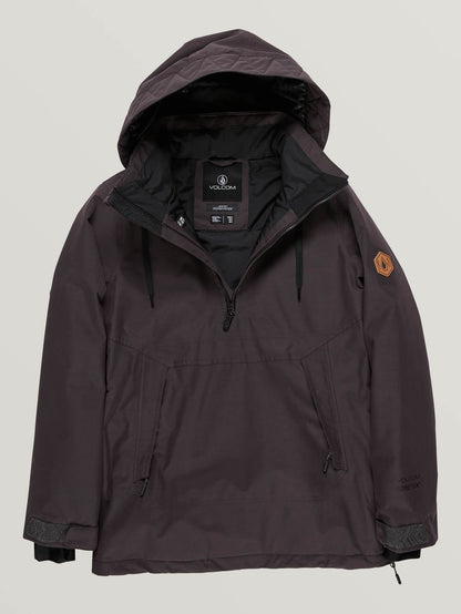 Womens Fern Insulated Gore-Tex Pullover - Vintage Black