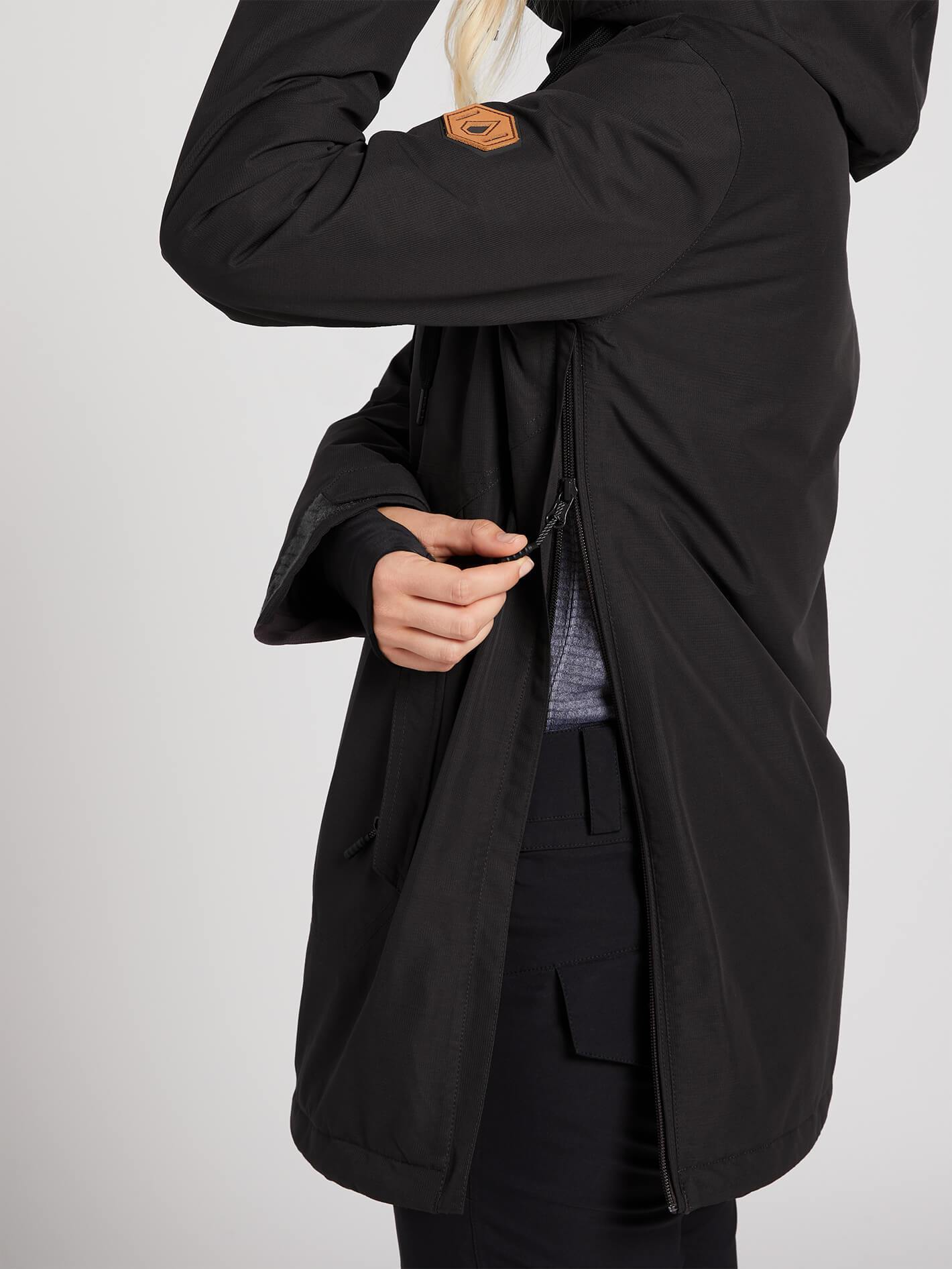 Womens Fern Insulated Gore-Tex Pullover - Vintage Black
