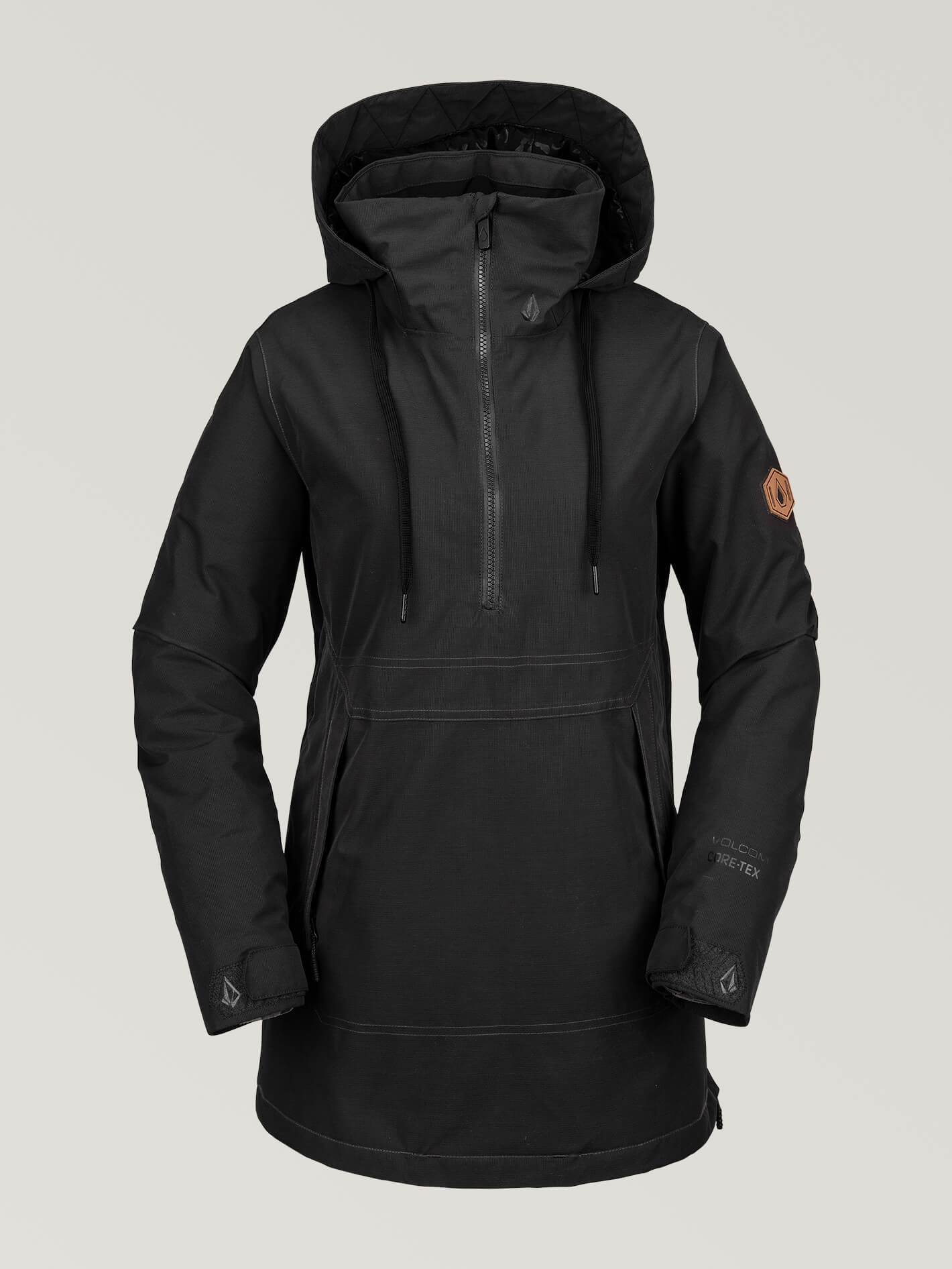 Womens Fern Insulated Gore-Tex Pullover - Vintage Black